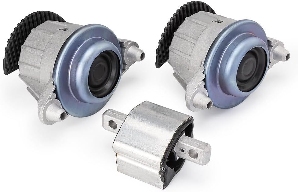 ya 2 8.15 Set of 3 Engine Mount for Mercedes-benz W204 C180 §³207 W212 E350 A2042404317