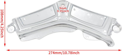 ya 4 8.24 baidi Chrome Cylinder Base Engine Cover for Harley Touring Street Road Glide 2017-2023