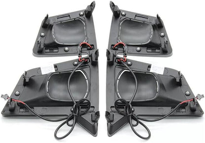 ya 2 8.15 2-piece LED set suitable for Isuzu D-MAX 2019-2024 DRL daytime running lights and fog lights