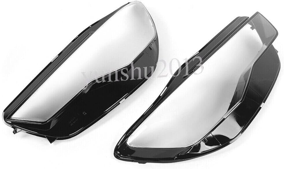 ya 4 8.10 Right&Left Front Headlight Lens Cover Lampshade Shell for Audi A6 C7 2016-2018
