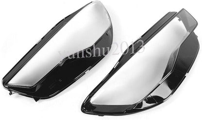 ya 11 9.14 zhengce Right&Left Front Headlight Lens Cover Lampshade Shell for Audi A6 C7 2016-2