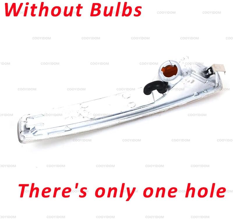 ya 11 9.14 baidifor VW Beetle 2006-2010 Front Bumper Lamp Daytime Running Lamp Turn Signal Light