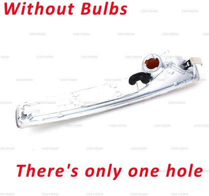 ya 11 9.14 baidifor VW Beetle 2006-2010 Front Bumper Lamp Daytime Running Lamp Turn Signal Light