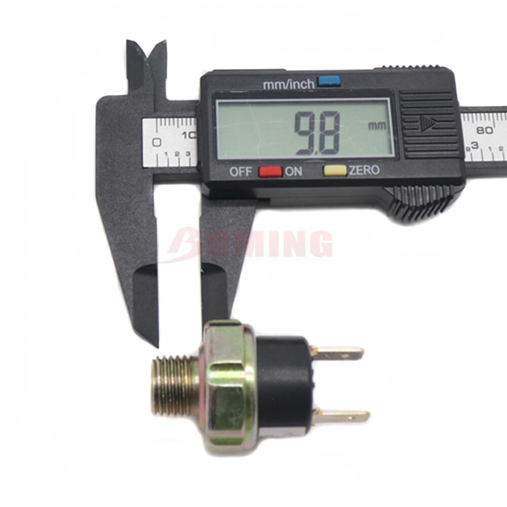 ya 2 8.15 Suitable for Train Horn 105-135PSI Air Pressure Switch Tank Mounting Thread 1/4 NPT 12V/24V