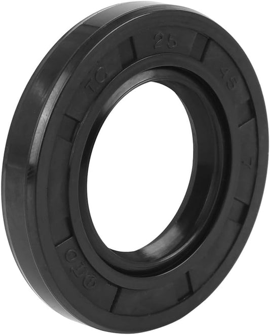 ya 4 8.8.2 25mm x 45mm x 7mm Rubber Double Lip TC Type Oil Shaft Seal