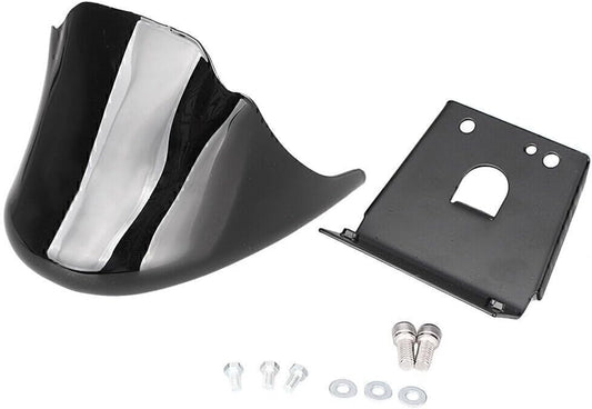 ya 4 8.10 Front Lower Spoiler Chin Gloss Black Fit for Harley-Davidson Sportster XL883 XL1200