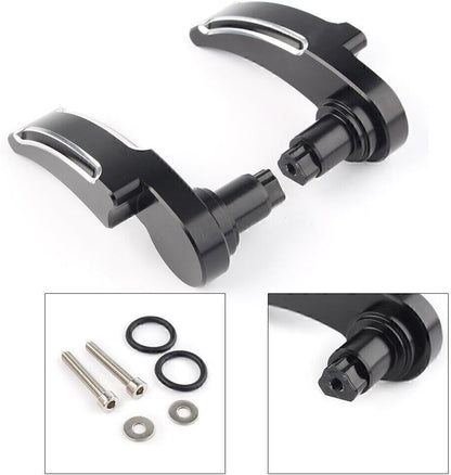 ya 12 10.8 baidi Black Saddlebag Latch Lid Lifter Fit for Harley Electra Glide Street Glide 2014-2017