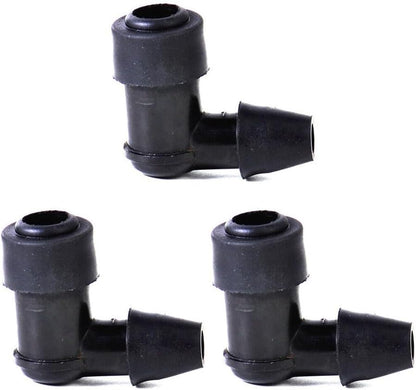 ya 4 8.8.2 3x 90 Degree Non Resistor Plug Cap Cover fit for Motorcycle Dirt Bike ATV