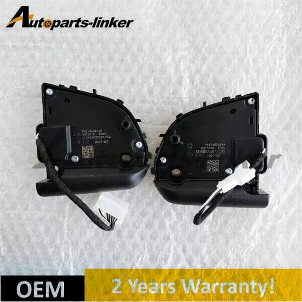 ya 8 8.24 baidi 1pair Steering Wheel Control Switch for 2014-2019 for Chrysler for Dodge for Jeep 68146854AB