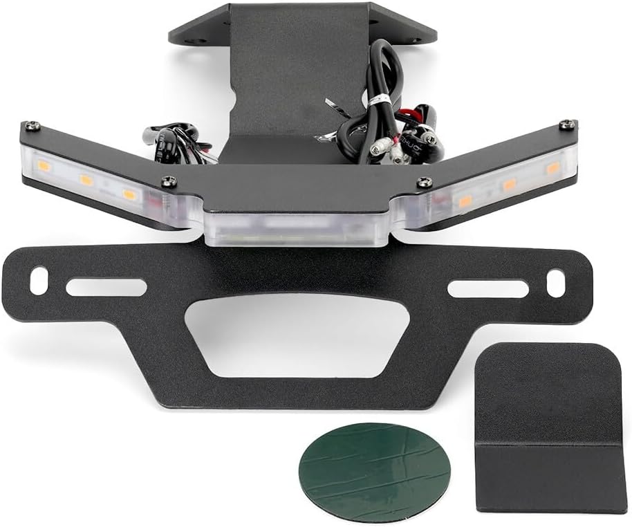 ya 13 9.15 baidi Fender Eliminator LED Signal License Plate Holder For CFMOTO 250SR 300SR 300SS