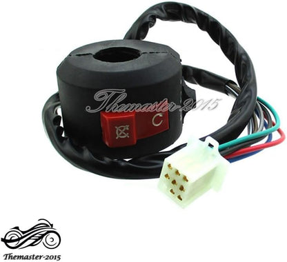 ya 5 8.10 8 Wire ATV Kill Light Start Switch Chinese 50cc 70cc 90cc 110cc Kazuma ATV Quad
