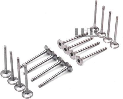 ya 10 9.16 baidi Engine Valves Set for Ford for Jaguar for Land Rover Mondeo Galaxy 2.2 Diesel TD4 224DT