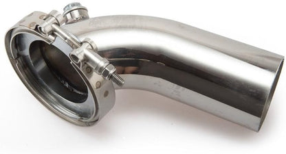 ya 4 8.14 Stainless 90 Degree Downpipe Elbow Adaptor For Holset Turbo HY35 HX HE351