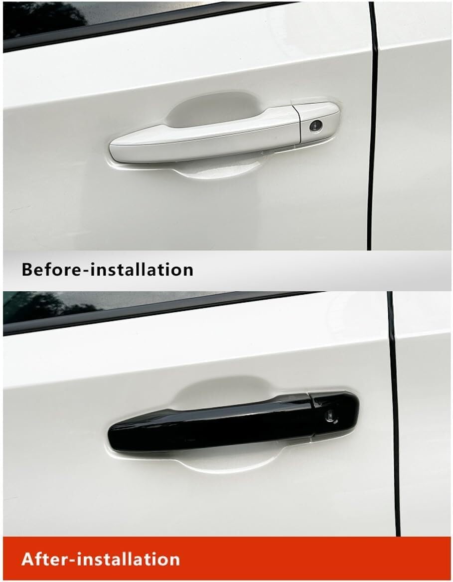 ya 10 9.16 baidi for Honda for Accord 10th Gen 2018-2022 Car Exterior Door Handle Cover Bright Black
