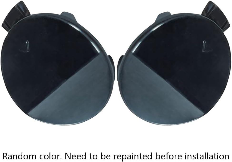 ya 27 10.13 baidi Fits for X5 E70 X6 E71 2X Front Left & Right Bumper Tow Hook Cover Unpainted