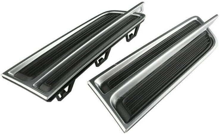 ya 4 8.10 Pair Front Fog Driving Light Cover Trim Grille Fit for Cadillac XTS 2013-2017