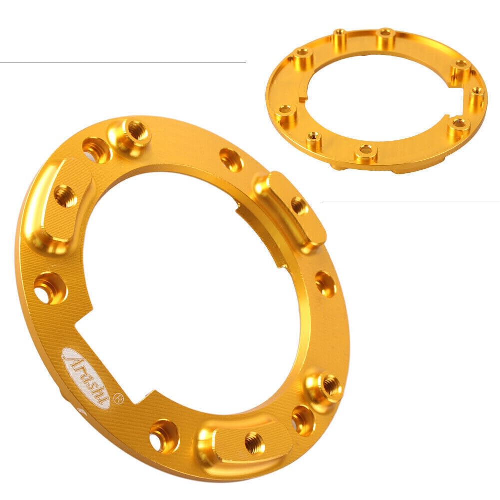 ya 6 8.24 baidi CNC Oil Seal Cap Mounting Brackets Set for BMW R1200GS 2013 2014 Gold