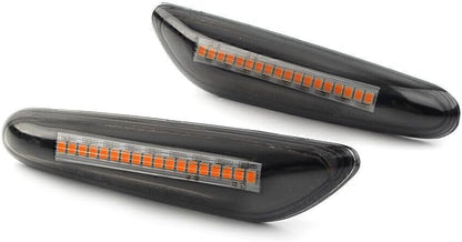 ya 13 9.15 baidi 2pcs Dynamic LED Side Marker Indicator Light Signal Lights for BMW E90 E91