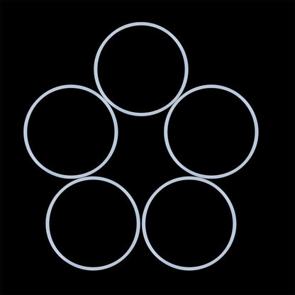 ya 13 9.15 baidi 20PC Silicone O-Rings, 53.6mm OD, 50mm ID, 1.8mm Width, Seal Gasket White