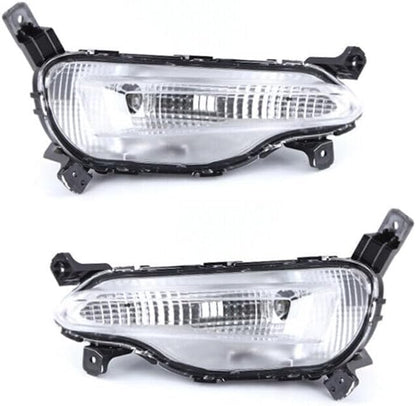 ya 2 8.15 Front bumper fog lamp drive light suitable for modern accents 2017-2020 LH&RH