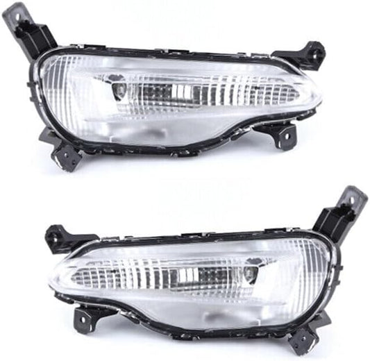 ya 2 8.15 Front bumper fog lamp drive light suitable for modern accents 2017-2020 LH&RH