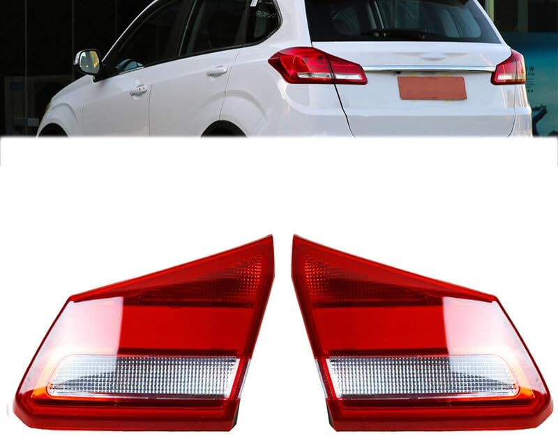 ya 10 9.16 zhengce Pair Inside Tail Light Brake Lamp Turn Signal Light For Chery Tiggo 5 2016