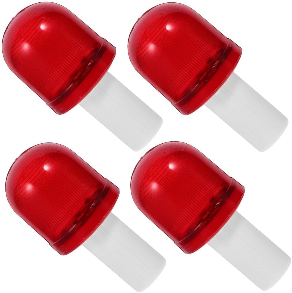 ya 13 9.15 baidi 4pcs Traffic Light Traffic Cone Topper Warning Light Traffic Flashing Lights