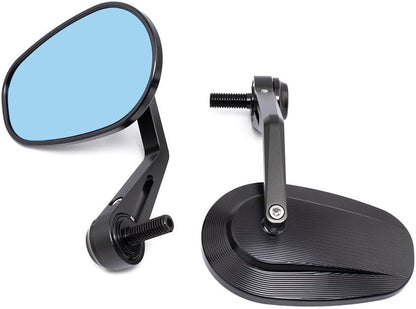 ya 2 8.15 CNC Handlebar End Oval Side Mirror for BMW R nineT Scrambler Urban HP4 S1000R
