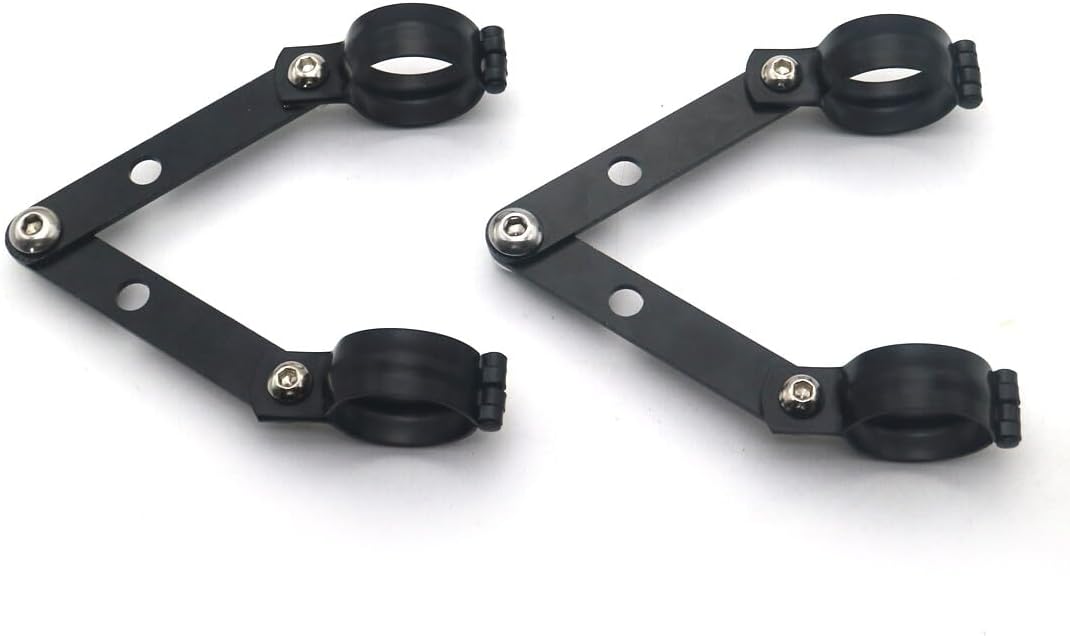ya 6 8.24 baidi Motorcycle 39mm Black Metal Adjustable Headlight Indicator Mounting Fork Bracket