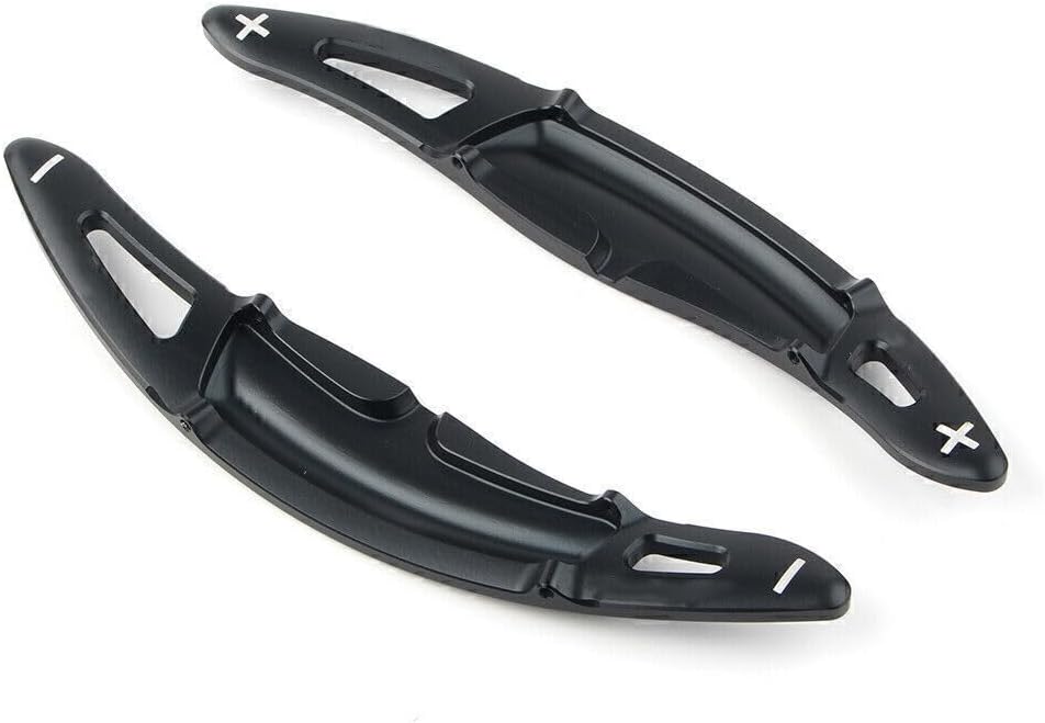 ya 4 8.24 baidi for Porsche 911 Carrera Black Car Steering Wheel Shift Paddle Gear Shifter