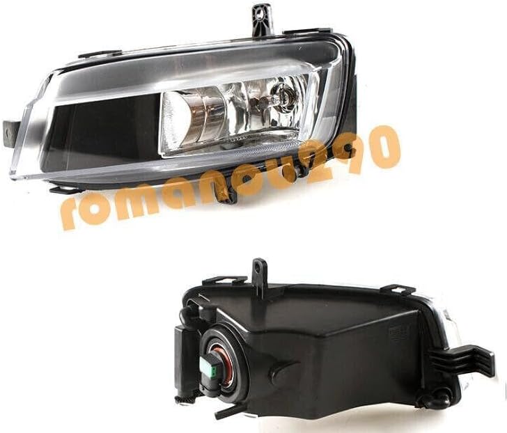 ya 9 10.24 for VW for Golf 2015-2017 Left Right Halogen Front Fog Lights w/Cable Bulb Switch