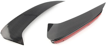 ya 4 8.14 for Mercedes-Benz C257 CLS450 CLS53 2018-2020 Rear Bumper Splitters Body Kit