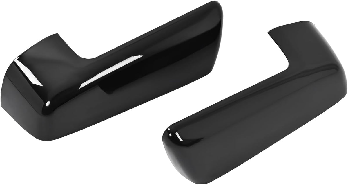 ya 11 9.14 baidiTop Half Mirror Cover for Chevy for Silverado 1500/ for GMC for Sierra 1500 2019-2025 Black