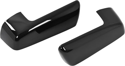 ya 11 9.14 baidiTop Half Mirror Cover for Chevy for Silverado 1500/ for GMC for Sierra 1500 2019-2025 Black
