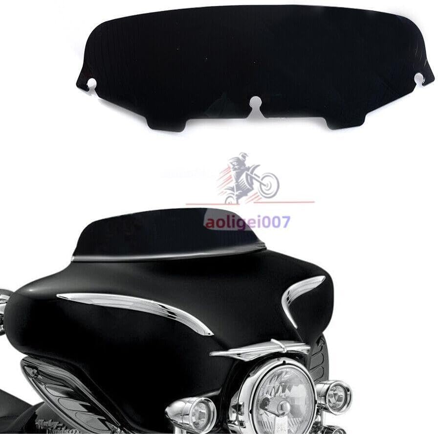 ya 23 10.7 baidi 4.5 Windshield Windscreen BLK for Harley Touring Electra Street Glide 1996~2013