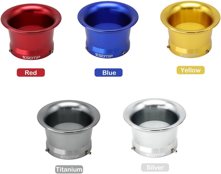 ya 2 8.15 50mm PE28 30 Carburetor Velocity Stack CNC Air Filter Cup for Carb