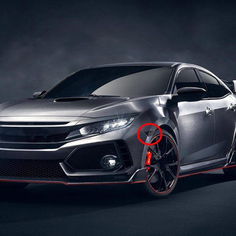 ya 14 9.20 zhengce Left Smoked Side Marker Light Lens Fits 2016 2017 18 for Honda for Civic Se-1