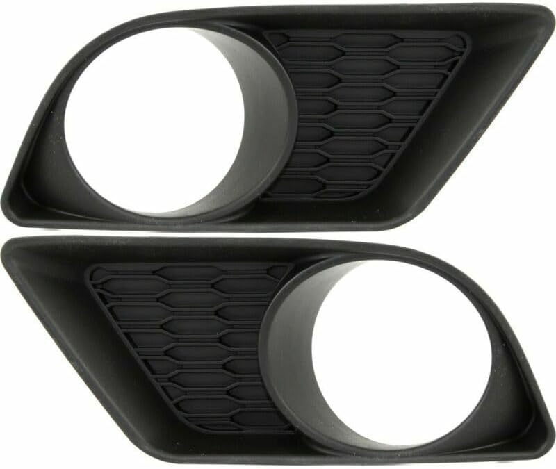 ya 10 9.16 zhengce 2pcs Fog Light Trim Set for 2011-2014 for Dodge for Charger Left and Right