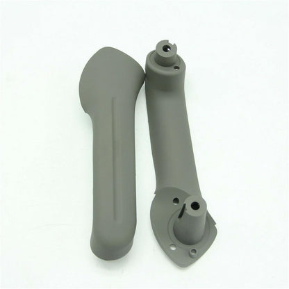 ya 5 8.10 Gray Rear Left Interior Door Handle Grab Cover Set for VW for JETTA for Golf 1999-2010
