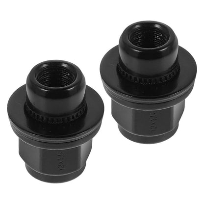ya 13 9.15 baidi 2 Pcs Tire Nut Universal Wheel Lock Key Locks for Cars Lug Chrome Nuts