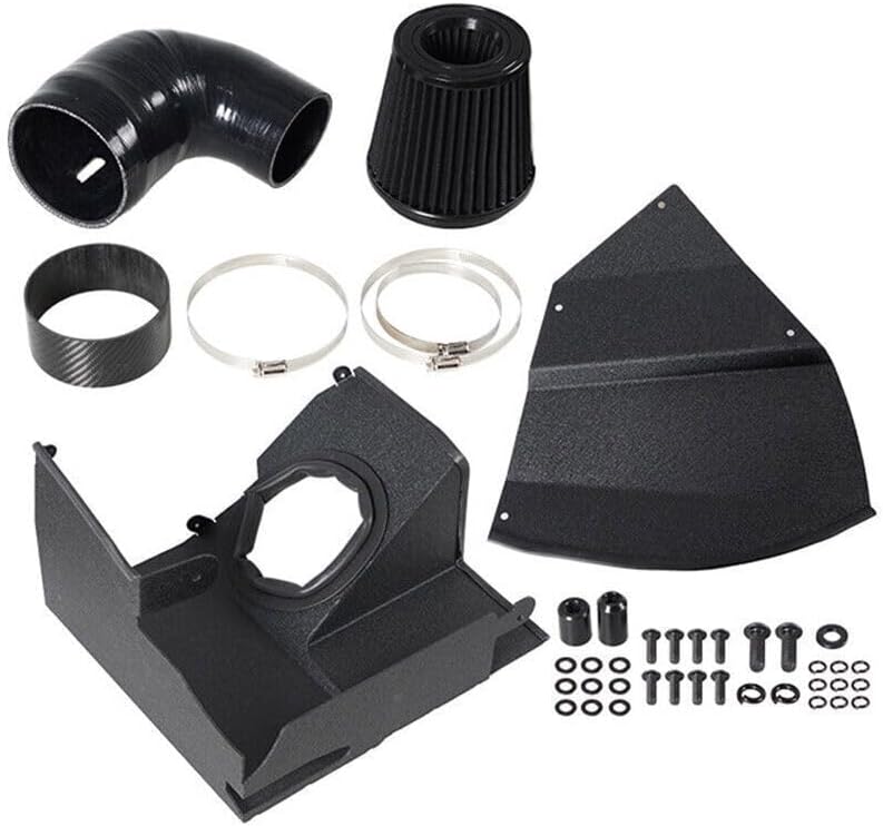 ya 11 9.14 zhengce Black Cold Air Intake Kit for BMW 320I 330I G20 G21 2019-2022 Aluminum Allo