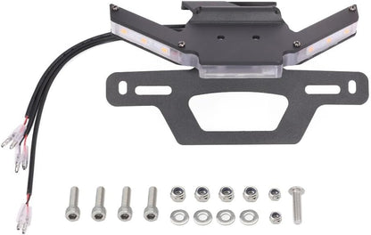 ya 13 9.15 baidi Rear Tail Tidy License Plate Holder LED Signal Light for Kawasaki Z900 Z900SE 24