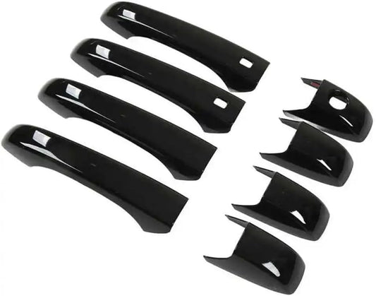 ya 12 10.8 zhengce Car Glossy Black Door Handle Cover for Jeep for Grand Cherokee for Dodge Durango 2011-20