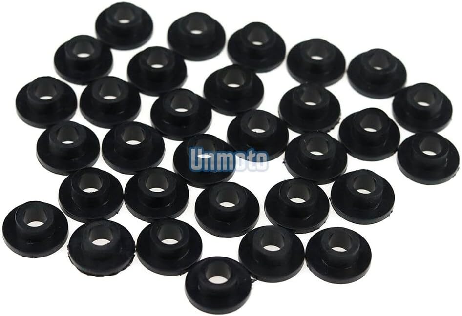ya 23 10.7 baidi Black Fairing Bolt Kit body screws Clips for Yamaha YZF R6 2006-2007