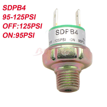 ya 2 8.15 Green Gas Pressure Switch Tank mounting Thread 12V/24V Suitable for Train Horn 95-125PSI