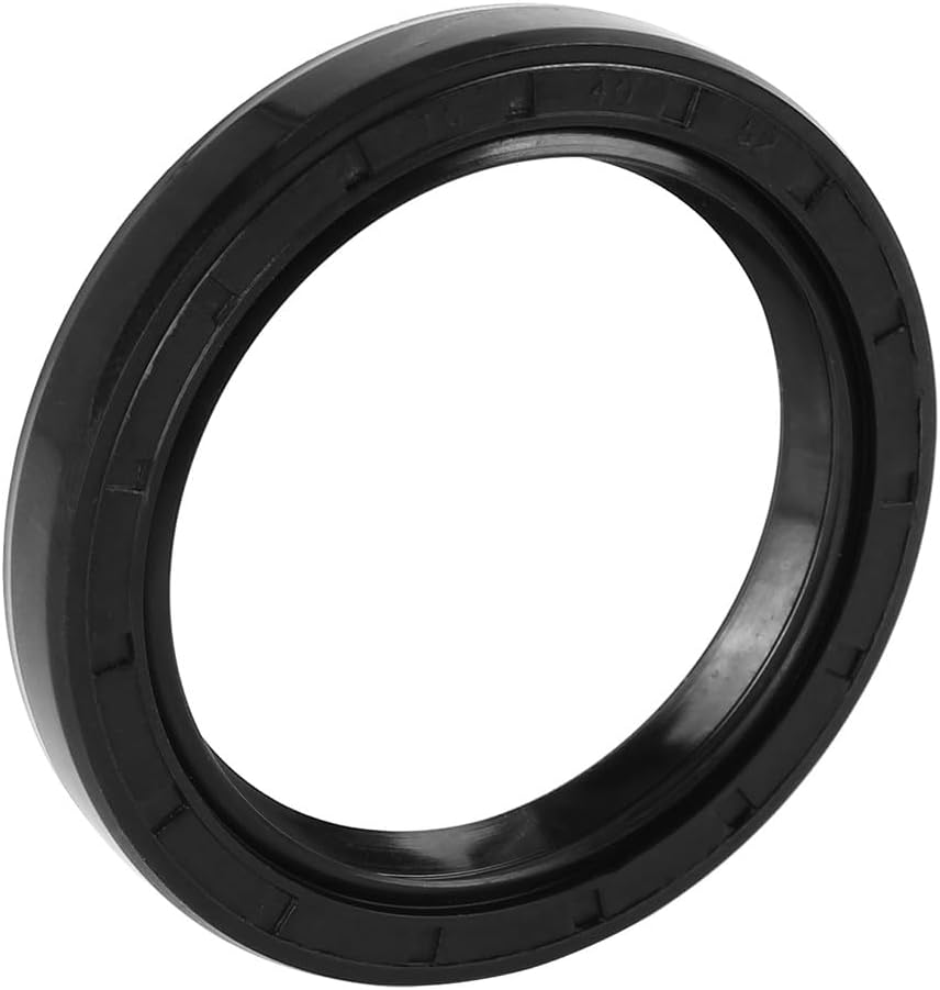 ya 4 8.8.2 40mm x 52mm x 7mm Black Rubber Cover Double Lip TC Oil Shaft Seal