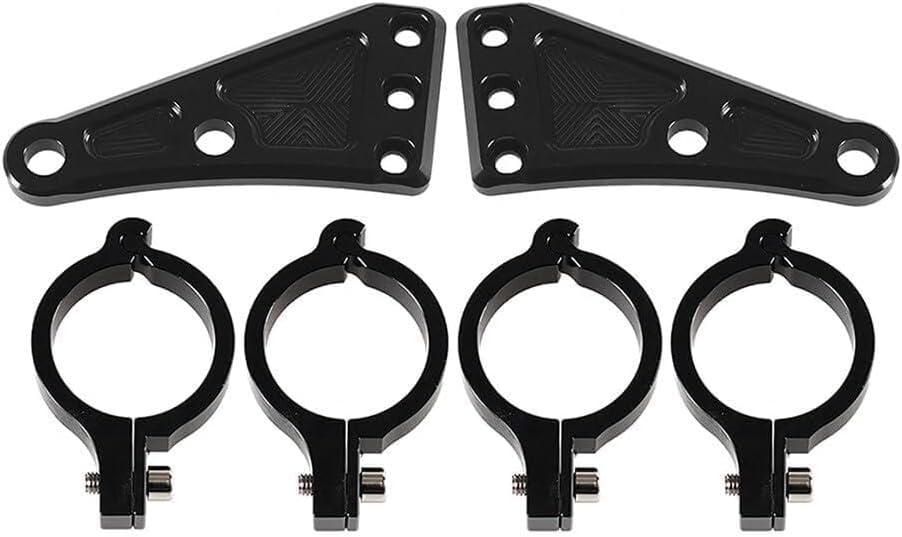 ya 28 10.13 zhengce CNC Headlight Lamp Mount Bracket for 41mm Fork Tubes Motorbike Universal Pa