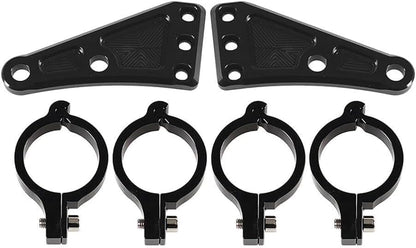 ya 28 10.13 zhengce CNC Headlight Lamp Mount Bracket for 41mm Fork Tubes Motorbike Universal Pa
