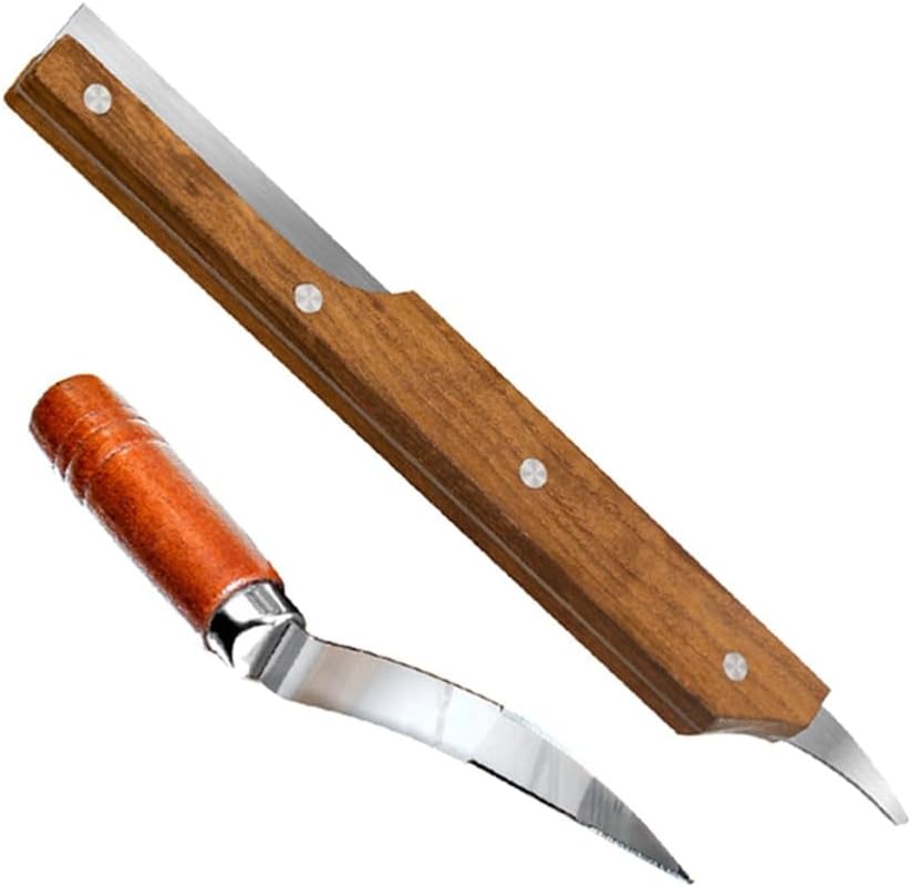 ya 14 9.20 baidi 2 Pcs Coconut Shell Opener Tool Set Stainless Steel Meat Remover-1