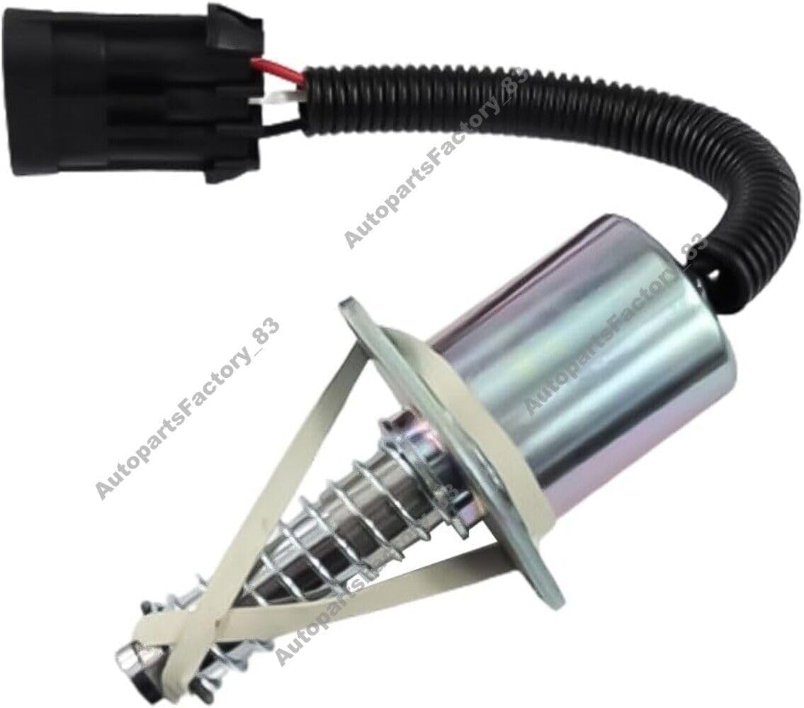 ya 4 8.24 baidi 12V Diesel Shutoff Solenoid Valve 7136559 6681512 for Bobcat Loader 450 453 463